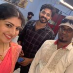 Papri Ghosh Instagram - Good morning friends😃 from the last day ad shoot before this lockdown @naresheswar