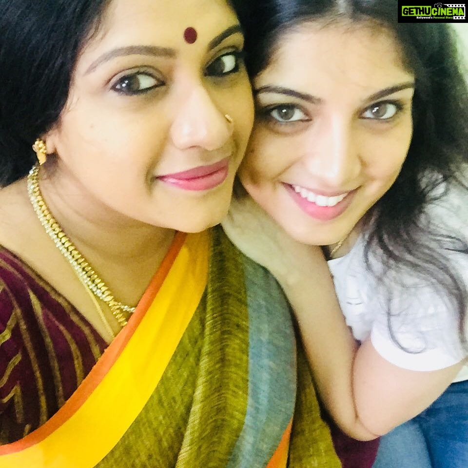 Papri Ghosh Instagram - With Vasanthi amma aka Meera Krishna