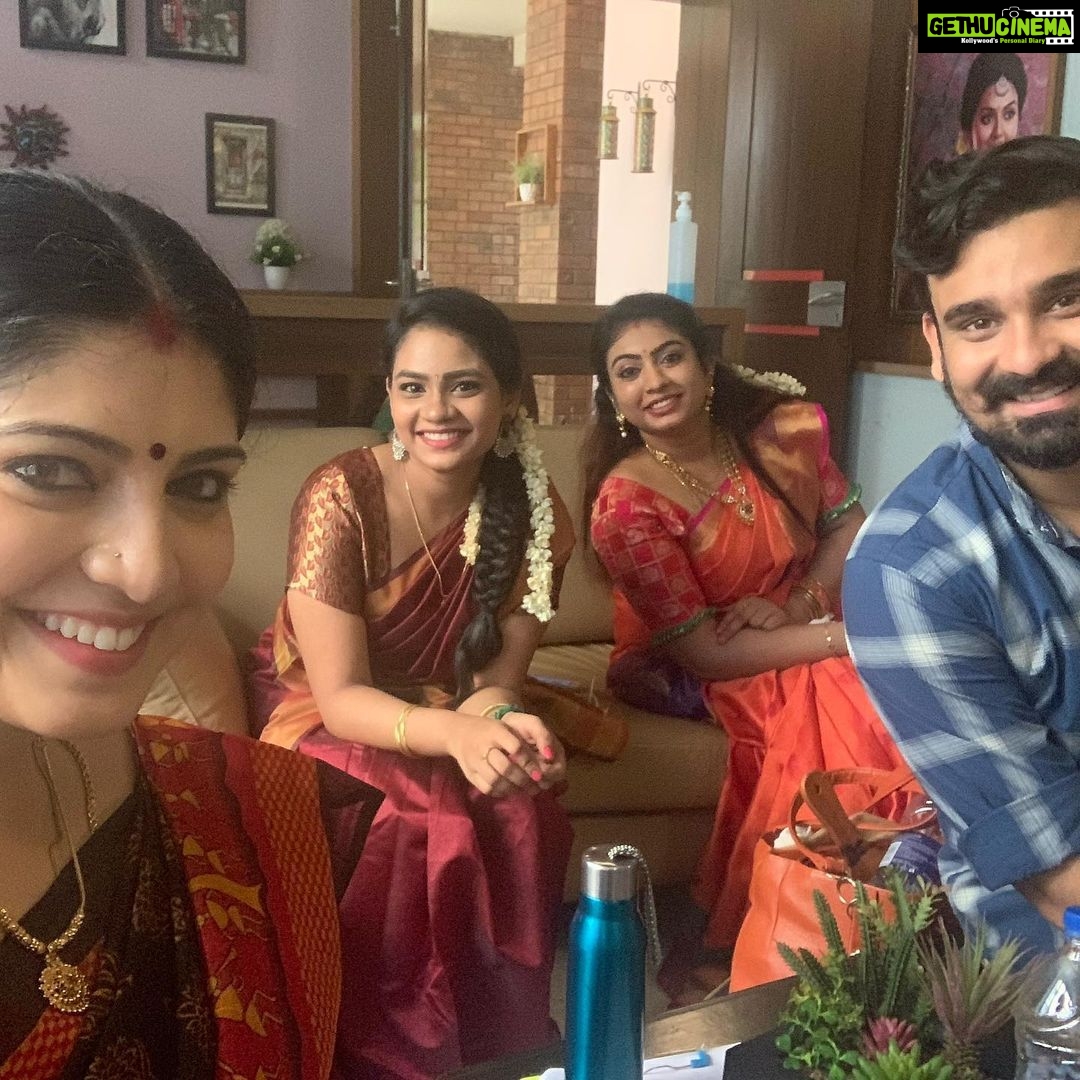 Papri Ghosh Instagram - Finally shooting started #nayagi #suntv #suntvserial #vikatan with new twist