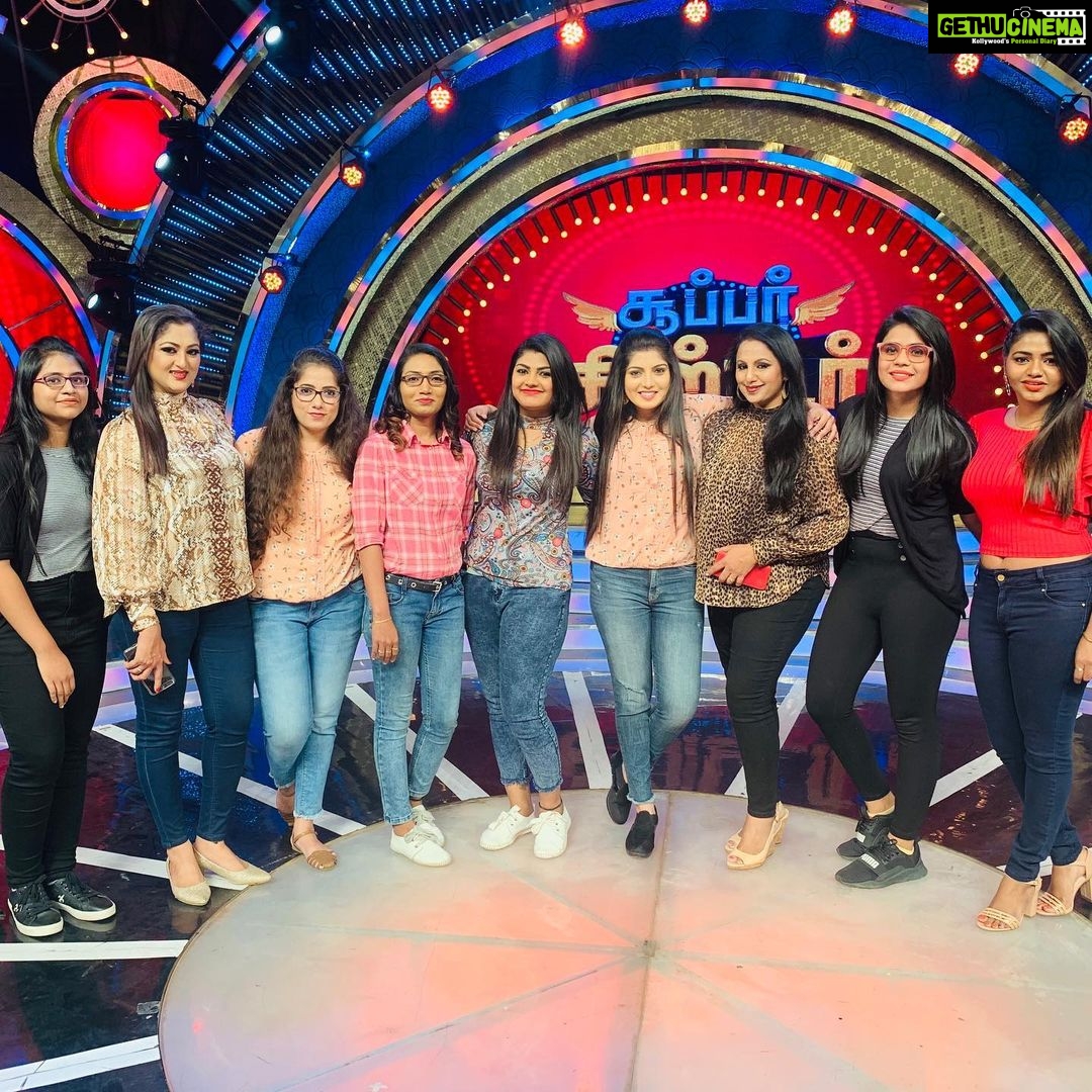 Papri Ghosh Instagram - Fun time with #supersisteronsuntv #paprighosh #rekhakrishnappa #payelghosh