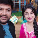 Paridhi Sharma Instagram - Had a great time to shoot on the Kapil Sharma Show.. It was fun to share the stage and converse with the witty and hilarious Kapil Sharma on the spot.. N also loved the warmth n candid chat with Archana ji😁😁 Tune in Kapil Sharma Show - mother's day special.. @sonytvofficial @kapilsharma @archanapuransingh @ashnoorkaur #patialababes #thekapilsharmashow #funandmasti #mother'sday #laughter