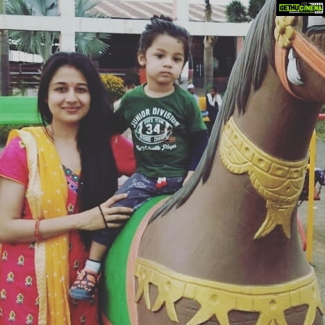 Paridhi Sharma Instagram - Mother gives her hand to her baby only for a while, and she presents him her heart for life... Love you Kishhu 😊 @tanmaisaksena @ashnoorkaur