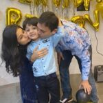 Paridhi Sharma Instagram – What a wonderful day it was. Full of laughter, celebration, my baby’s and his friends innocent laughter, kisses & hugs❤️❤️❤️

Mumma Papa loves you kishhu❤️
@tanmaisaksena 

 @ramagnihotrispark