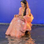 Paridhi Sharma Instagram - I am not posing, waiting for the shot to get ready 🤗 #actorslife #inthewater #jodhalook #zeeanmol #traditionalwear #Indianlook