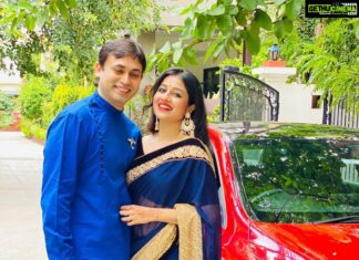Paridhi Sharma Instagram - To The Wonderful Man I Love, Happy Birthday Tanmai ❤️❤️❤️ I never knew what soulmate meant until I met you. You are the reason to make my heart smile 🥰 #happybirthday #tanmai #myhubby #soulmate #mysupport #woderfulfather #bestfriends #paridhisharma #wife #kishhu #ourbaby