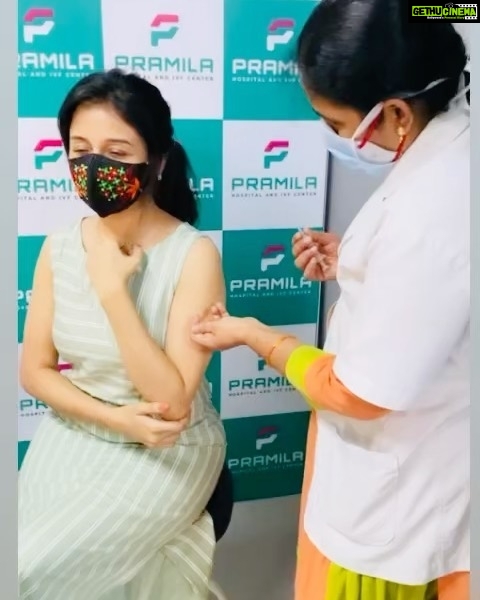 Paridhi Sharma Instagram - Fear not, get your shot!! #vaccine #COVID19 #indiafightscorona #letsdoit #actress #paridhisharma