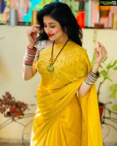Paridhi Sharma Instagram - बुरा ना मानो होली है 🥳😄
#होली #colours #holifestival #rangokataiyohar #spreadhapiness #paridhisharma 
Pic credit @vatsalsaksena