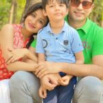 Paridhi Sharma Instagram - Can never stop kissing you, cuddling you and loving you ❤️ #mybabymylove #ridharv #kishhu #mummapapa #parentslove #forever #infinite #❤️ #mylittleboy #family #myhubby #togetherness #momentsoflife @tanmaisaksena