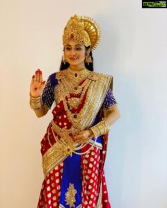 Paridhi Sharma Instagram - Jai Mata Di😊
Let's take blessing of Goddess Power to help us all, to stand tall in this difficult time of pandemic 🙏
All we can promise to ourself is to emerge as better human beings through this time 😊
#happyNavratri
#goddesspower
#yejungzindgikijitnihai #letswinthisbattleoflife
#motivationalthoughts