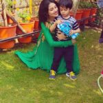 Paridhi Sharma Instagram - I am holding the purest form of feeling.. my heart.. my baby..😊 #beingmother #maa #child #son #bond #Ridharv #Kishhu @tanmaisaksena