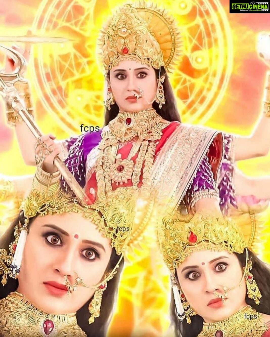 Paridhi Sharma Instagram - Jai Mata Di😊 Let's take blessing of Goddess Power to help us all, to stand tall in this difficult time of pandemic 🙏 All we can promise to ourself is to emerge as better human beings through this time 😊 #happyNavratri #goddesspower #yejungzindgikijitnihai #letswinthisbattleoflife #motivationalthoughts