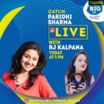 Paridhi Sharma Instagram – Let’s connect today on BigFm Insta live🤗
#livechat # instalive #covid19 #winwithpositivity #humanity #life #moments #talks