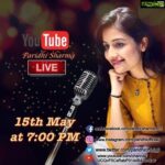 Paridhi Sharma Instagram - Hi all my Dear Fans: I will be Live in conversation with all of you on 15 th May at 7 pm...!!!! Yes it's my b'day and it can not be completed without your participation.. Tune in to live chat with me on my YouTube Channel "Paridhi Sharma"( find a link on my insta profile homepage (BIO) Set a reminder now!!!! Stay at home #withme #b'daygirl #live #youtube #15thmay #b'day #fans #love