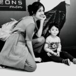 Paridhi Sharma Instagram - My most precious gift,my baby😊 #maabeta #shhopingtime #peace #cutenessoverload #pose