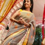 Paridhi Sharma Instagram – We must be willing to let go of the life we planned so as to have the life that is waiting for us.
#sari #thoughts #temple #ckmdklook 

Pic Credit @vaishnaviprajapati___official ❤️❤️❤️