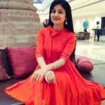 Paridhi Sharma Instagram - Beauty begins the moment you decide to be yourself.  #graceyourself #reddress #calm #celebration #patialababes