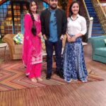 Paridhi Sharma Instagram - Had a great time to shoot on the Kapil Sharma Show.. It was fun to share the stage and converse with the witty and hilarious Kapil Sharma on the spot.. N also loved the warmth n candid chat with Archana ji😁😁 Tune in Kapil Sharma Show - mother's day special.. @sonytvofficial @kapilsharma @archanapuransingh @ashnoorkaur #patialababes #thekapilsharmashow #funandmasti #mother'sday #laughter