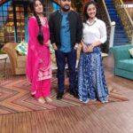 Paridhi Sharma Instagram - Had a great time to shoot on the Kapil Sharma Show.. It was fun to share the stage and converse with the witty and hilarious Kapil Sharma on the spot.. N also loved the warmth n candid chat with Archana ji😁😁 Tune in Kapil Sharma Show - mother's day special.. @sonytvofficial @kapilsharma @archanapuransingh @ashnoorkaur #patialababes #thekapilsharmashow #funandmasti #mother'sday #laughter