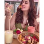 Parul Yadav Instagram - Those that sow the first seeds of a revolution.. those that take a stand against the wind.. those that dare to dream differently.. those are to who I doff my hat.. here is a fully vegan restaurant @buenavidavegan right on the beach at Adeje in the Canary Island of Tenerife.. what wonderful food and what a wonderful feeling! And P.S. they only serve cow's milk to calves!! As one should!!! #PYTravels #Tenerife #CanaryIsland #TuesdayTravels #TenerifeIsland #TenerifeFood #Buenavida #BuenavidaBeach #VeganMeals #VeganFoodLovers #VeganDiet #VeganBowl #VeganHealth #BuddhaBowl #NaturesCandy #EatYourFruits #EatYourFruitsAndVeggies #HealthyEatingHabits #HealthyFoody #TuesdayGrind #LifestyleGoals #SpainTravel #SpainFood #Sandal_official #SandalwoodAdda #KannadaActors #KannadaHeroine #NammaBangalore #NammaBengaluru #NammaKarnataka Adeje Tenerife