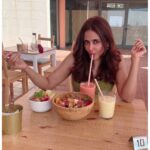 Parul Yadav Instagram - Those that sow the first seeds of a revolution.. those that take a stand against the wind.. those that dare to dream differently.. those are to who I doff my hat.. here is a fully vegan restaurant @buenavidavegan right on the beach at Adeje in the Canary Island of Tenerife.. what wonderful food and what a wonderful feeling! And P.S. they only serve cow's milk to calves!! As one should!!! #PYTravels #Tenerife #CanaryIsland #TuesdayTravels #TenerifeIsland #TenerifeFood #Buenavida #BuenavidaBeach #VeganMeals #VeganFoodLovers #VeganDiet #VeganBowl #VeganHealth #BuddhaBowl #NaturesCandy #EatYourFruits #EatYourFruitsAndVeggies #HealthyEatingHabits #HealthyFoody #TuesdayGrind #LifestyleGoals #SpainTravel #SpainFood #Sandal_official #SandalwoodAdda #KannadaActors #KannadaHeroine #NammaBangalore #NammaBengaluru #NammaKarnataka Adeje Tenerife