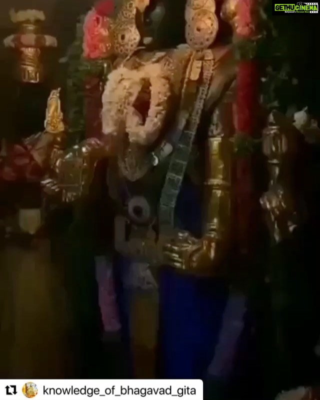 Payal Rohatgi Instagram - #Repost @knowledge_of_bhagavad_gita with @make_repost ・・・ Om namo narayanaya...🙏🕉️ ----------------------------------------------- ॐ नमो नारायणाय।...🙏🕉️ ----------------------------------------------- Govinda Hari Govinda...🙏 Gokula Nandhana Govinda...🙏 ---------------------------------------------- Double tap & Share Must Follow @knowledge_of_bhagavad_gita . ➡️ Please Do Visit & Follow⤵️ @knowledge_of_bhagavad_gita ----------------------------------------------- Please chant Hare Kṛṣṇa, mahā-mantra:- "Hare Kṛṣṇa, Hare Kṛṣṇa, Kṛṣṇa Kṛṣṇa, Hare Hare / Hare Rāma, Hare Rāma, Rāma Rāma, Hare Hare." ----------------------------------------------- कृपया हरे कृष्ण महा-मंत्र का जाप करें - हरे कृष्ण हरे कृष्ण कृष्ण कृष्ण हरे हरे / हरे राम हरे राम राम राम हरे हरे। ---------------------------------------------- 16 mala everyday. (Speak n chant n focus on the words) And I guarantee you difference within 30 days & Within 6 months your life will change entirely. It's my Guarantee. ----------------------------------------------- #venkateshwara #tirupatitemple #tirumala #tirupathi #krishnaconsciousness #tirupatibalaji #haribol #hinduism #krsna #temples #tirupati #sanatandharma #lordvishnu #haribol #lordkrishna #ISKCON #krishnaconsciousness #Vrindavan #SrilaPrabhupada #prabhupada #bhagavadgita #iskcontemple #harekrishna #harerama #payalrohatgi