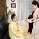 Payal Rohatgi Instagram - #bhaidooj 💓 @_gaurav_ #payalrohatgi