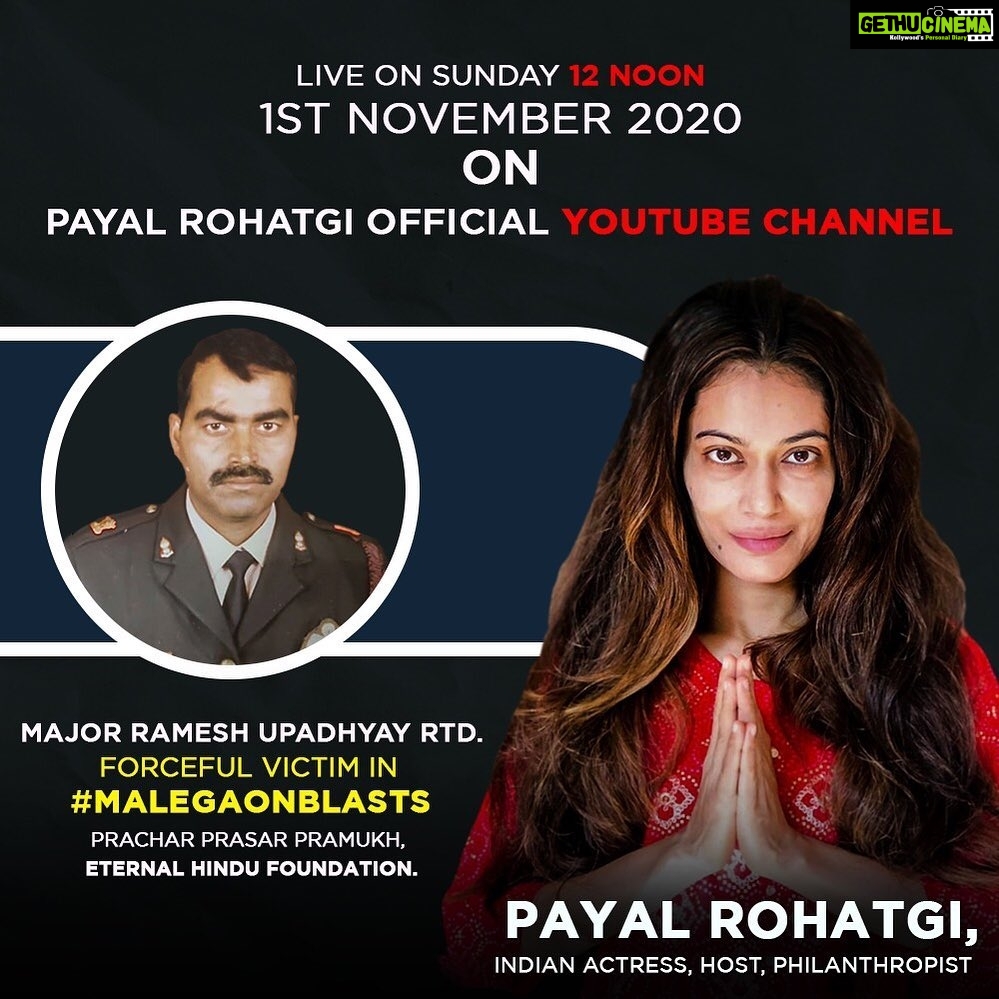 Payal Rohatgi Instagram - Modi ji आपको हम बहुत सम्मान देते हैं क्यूँकि आप देश के लिए सही हैं। परंतु अगर आप रात को अपने team से tweet करवा सकते हैं क्यूँकि आपके पास हर tweet के लिए समय नहीं होगा क्यूँकि आपके पार्टी के कार्यकर्ता की आतंकवाद में मौत हो जाती है तो क्या आपकी duty नहीं बनती Palghar Sadhu के lynching के ऊपर कुछ बोलने की ??? Palghar Sadhu का एक और video viral हुआ है जहाँ police वाले खड़े थे और video बना रहे थे crowd का परंतु उन्होंने उन दो साधुओं को बचाने के लिए कुछ नहीं किया। क्यूँ ???? एक police वाला नहीं था अनेक police वाले थे। क्यूँ आप tweet नहीं कर रहे इनकी मौत पर मोदी जी ??? आप ने Tabrez के ऊपर बात की मगर हिन्दु हत्या के ऊपर आप क्यूँ बात नहीं करते ???? हिन्दु भी आपको मत देते हैं और उनका मत माँगने आप २०२४ में आए उससे पहले कृपा Palghar Sadhu की lynching पर बोलिये। CBI की जाँच हुई क्यूँकि सुशांत के मौत पर आपने tweet किया और हमने आवाज़ उठाई परंतु अगर आप Palghar Sadhu के ऊपर कुछ नहीं बोलेंगे तो हम हिन्दु कैसे आपको मत दे २०२४ में ???? ग़लत ग़लत होता है🙏 #payalrohatgi