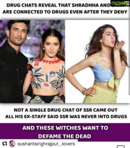 Payal Rohatgi Instagram - 🙏#Repost @sushantsinghrajput_.lovers with @get_repost ・・・ #ssrians #iamssr #arrestrheachakraborty #arrestrhea #justiceforssr #ssr #justiceforsushantsinghrajput #justicefordisha #arrestssrkillers #mahagovtbackingkillers #warriors4ssr #globalprayers4ssr #justiceforssr #justiceforsushant #cbiinquiryforsushant #sushantsinghrajput #payalrohatgi #wewantjustice #wemissyou #ssr #justice #sushantsinghrajput