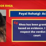 Payal Rohatgi Instagram – I have RESPECT for COURTS decision even when not happy with it 🙏 4 महीने हो गए परंतु अभी तक कोई जवाब नहीं मिले सुशांत मामले पर। CBI का कोई official statement नहीं आया अभी तक परंतु ओर बहुत speculations वाली theory बाहर आ गयी। 

#VibhorAnand करके कोई वकील ने कहा है कि सुशांत की तीन बहन stepsisters हैं और सिर्फ़ Priyanka दी उनकी real बहन है। सच समझ ही नहीं आता मगर #ShwetaSinghKirti का Instagram और Twitter account कुछ घंटो के लिए deactivate था जो बिल्कुल समझ में नहीं आया। दिन के अंत तक accounts वापिस active हो गए परंतु उनका explanation समझ नहीं आया कि multiple log-in attempts हो रहे थे इसलिए deactivate किया था उन्हें। 

अब क्या सच है यह तो समय बताएगा परंतु यह सब देख बहुत बुरा लगता है क्यूँकि अगर Vibhor ने झूठे claims किए हैं तो उस पर Swamy जी भी case दर्ज कर सकते हैं। और सुशांत की बहने भी क्यूँकि इस तरह सबको जानबूचकर fake news देना ग़लत है। 

ED ने #Raabta के producer #DineshVijan के यहाँ छाप्पा मारा क्यूँकि उन्हें money laundering के कोई सबूत मिले।यह शख़्स सुशांत के साथ २ फ़िल्म की deal करे थे परंतु Raabta के बाद नहीं की दूसरी फ़िल्म। 

देखते हैं कि सच कब बाहर आता है सुशांत मामले में🙏