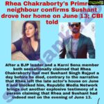 Payal Rohatgi Instagram - Rhea को bail मिल गयी और मैं यह कहूँगी कि मैं इसका oppose क्यूँ करूँ क्यूँकि मैं court के फ़ैसलों की इज़्ज़त करती हूँ।जब Court #RamMandir के हित में फ़ैसला देता है तब मैं उसका आदर करती हूँ और अगर court के अंदर evidence के आधार पर Rhea को bail मिल गयी तो मिल गयी। परंतु Rhea को abetment to suicide के तहत arrest नहीं किया था मगर drugs trafficking के तहत arrest किया था। और इस मामले मैं Rhea को bail मिली ना की उसके भाई को। Mumbai Police का खुलासा है कि ८०००० fake accounts बने थे सुशांत के मौत के बाद तो उसका मतलब यह fake accounts मुझे गाली दे रहे हैं अब जब में अपनी opinion बदल रही हूँ सुशांत मामले में। तो सुनलो सभी FAKE ACCOUNTS जो करना है करो में तो अपनी सोच के अनुसार चलूँगी 🙏 मैंने कोई party का footage नहीं देखा जहाँ #AdityaThackarey थे Disha Salian के साथ तो मैंने यह narrative को support नहीं किया। ना मैं भाजपा से हूँ ना मैं कोई ओर party से। मैं अपने ज़मीर के अनुसार चलूँगी 🙏 ओर SSR के fans जो मुझे target कर रहे हैं अगर आप इतने real हो तो जाओ Salman Khan, Colors, Endemol, Sidarth Shukla, Hina Khan और Show के sponsors के social media accounts पर और UNSUBSCRIBE करो उन्हें 🙏 #payalrohatgi