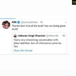 Payal Rohatgi Instagram – The level of lawyer #ishkaransinghbhandari 🙏 The level of hypocrisy of KRK 🙏 Sad and disappointing 🙏 #payalrohatgi