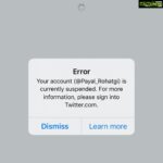 Payal Rohatgi Instagram - Just Now I am not able to tweet on my verified twitter handle 🧐 It is SUSPENDED citing what reasons now 😏 #payalrohatgi