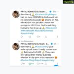 Payal Rohatgi Instagram - Bollywood U SUCK 😡 He did everything that HE thought he should do to be #accepted in Bollywood 😡 Remove #Rajput from his name during #Padmavati controversy, stand with #Jamia students who do, do #lovejihad film #Kedarnath but BOLLYWOOD IS RUTHLESS. It didn’t give him work 🙏 U are full of FAKE people 🙏 #sushantsinghrajput Om Shanti Om