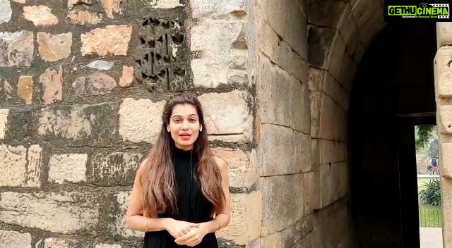 Payal Rohatgi Instagram - राम राम जी 🙏 #QutubMinar 🤨 A Hindu Temple or a Muslim Monument ? 🤨 Liberals ? Should we do excavation 😂 #PayalRohatgi #MughalsdestroyedTemples
