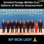 Payal Rohatgi Instagram - This is an Indian Woman 🙏 #sushmaSwarajJi Feminists of India are the shameful part of Indian history. #IronLady ॐ शांति 🙏 #PayalRohatgi