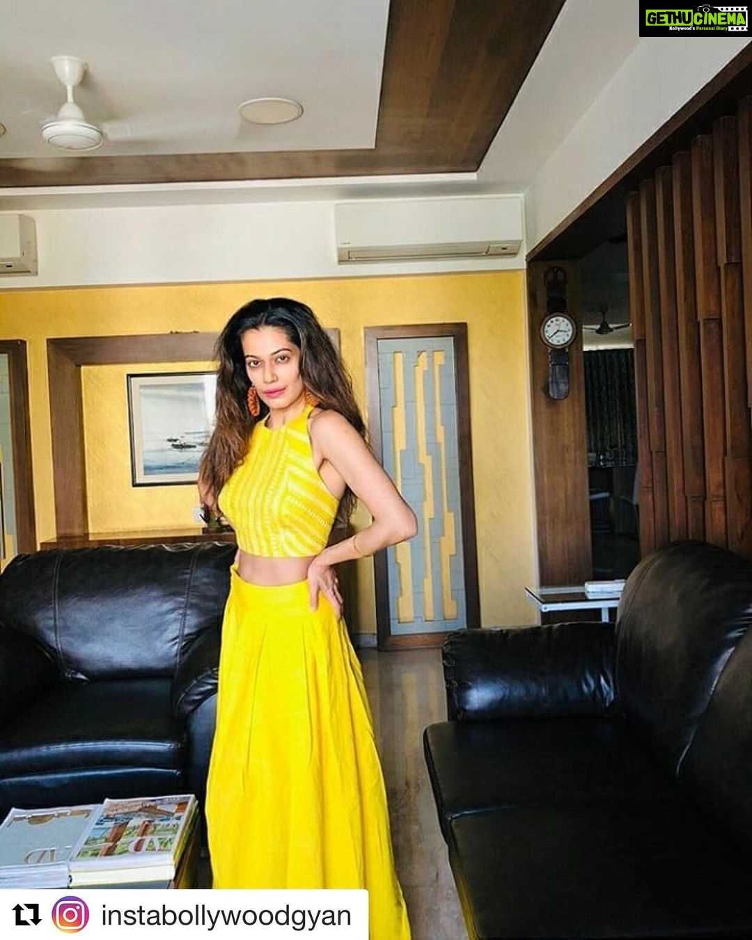 Payal Rohatgi Instagram - #Repost @instabollywoodgyan with @get_repost ・・・ Payal Rohatgi looks gorgeous in yellow dress.❤😍😍 . @payalrohatgi . Wearing: @tisoghariofficial . . #payalrohatgi #instabollywoodgyan #india #bollywood Azam Khan u are an idiot 🙏 Azam Khan बेवक़ूफ़, Godse देशभक्त और Madrassa में scholarship सही क्यूँकि मुस्लिम बच्चों की सोच बदलना है- #PayalRohatgi Azam Khan एक बहुत छोटी political party से हैं और मैंने उनके बारे में तब सुना था जब उन्होंने भदे comments किया थे #JayaPrada जी के ऊपर।अब उन्होंने Madrassa के support में कहा है की वहाँ से Godse नहीं पैदा होते तो बेवक़ूफ़ uncle Madrassa से Mohammed Ghori, Mehmood Ghazni, Aurangzeb Hafeez Sayeed, Osama Bin Laden जैसे दरिंदे ज़रूर पैदा होते हैं 🤨। रही बात Godse जी की तो वो एक देश भक्त थे और उन्होंने Gandhi जी को मारा क्यूँकि गांधी जी हिन्दु हित और भारत हित में फ़ेसले नहीं ले रहे थे। Godse जी का तारिका ग़लत था परंतु उनकी सोच ग़लत नहीं। रही बात Madrassa को Formal education से कनेक्ट करने की तो यह एक सही सोच है क्यूँकि हमें भारत के मुस्लिम बच्चों की सोच Abdul Kalam जी जैसी करनी होगी नाकी जिहादी Adil Ahmed Dar जैसी जिसने #Pulwama attack किया। भारत देश मैं काफ़ी मुज़्लिम converted हिन्दु हैं जिनके पूर्वजों को ज़बरदस्ती convert किया मुग़लों ने और वो अगर अपने बच्चों को madrassa भेजते हैं पड़ने के लिए तो उनको brainwash होने से बचाने के लिए यह scholarship और formal education सही है। भारत में सभी नागरिक सभी धर्म के समान हैं और मुज़्लिम बच्चों को सही education का ज़रिया यह योजना देगी और यह बच्चें आगे जाके भारत को जोड़ने का काम करेंगे ना की तोड़ने का ।