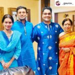 Payal Rohatgi Instagram - इस जीवन में परिवार से ज़्यादा प्यार कोई नहीं करता ❤️ payalrohatgi #happydiwali Posted @withregram • @_gaurav_ Happy Diwali 🪔 2021. May there be love ❤️ & light ✨💥 #blessed