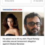 Payal Rohatgi Instagram - Industry का दोगलापण, pornactor को A ग्रेड heroine बनाएँगे महिलाशक्ति के नाम पे परंतु जिसने ७ साल पहले A ग्रेड director द्वारा शोषण के बारे मैं बोला उसे काम नहीं देंगे।Audition नक़ली है, उन्हें sex(unnatural) चाहिए। इसलिए husband wali pornactor को married directors काम देते हैं 🙏