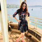 Payal Rohatgi Instagram - #Repost @theforexample with @get_repost ・・・ @payalrohatgi flaunting our black embroidered dress! 🌻 . . . #Celebritylookbook #PayalRohatgi #celebrity #style #fashion #stylediaries #bohochic #embroidered #black #boho #lbd #loveforblack #floralembroidery #love #colorpops #details #wildflowers #theforexample Calangute Beach, North Goa, India