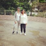 Payal Rohatgi Instagram - In between goals is a thing called life, that has to be lived and enjoyed..... #mom #loveher #respecther #adore #instadaily #instagram #picoftheday #monsoon #wind #mumbai #casualstyle #payalrohatgi #veenarohatgi #style #momanddaughter Madh Island