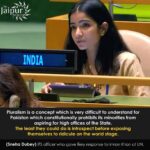 Payal Rohatgi Instagram - Her speech was in ENGLISH and not HINDI and we all understood it 🙏 She didnt hire a translator for her speeches and her official communication, when on international travel representing India 🙏 #payalrohatgi #politicsonlanguage