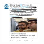 Payal Rohatgi Instagram - Umar Khalid should not be subjected to wrongful jail based on the fact that he is Muslim. Remember he is an Indian Citizen first. Law is equal for all. - Payal Rohatgi #payalrohatgi