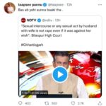 Payal Rohatgi Instagram – If sexual act by husband with his legal wife which is forcefully done is WRONG, then how can this Feminists justify RAPE of Hindu women by Mughal invaders as OK ??? 

Swara thinks being a sex slave of a rapist is OK and Tapsee thinks that husband can’t have forceful sex with wife. Quite a contradiction 🤷‍♀️ Though Tapsee and Swara are similar birds that flock together I agree with Tapsee on this one but disagree with Swara on her Jauhar statement.

Fact is : 

Forceful Sex by Husband or Rapist both are crimes against women. During the Mughal era, there were no courts for women to get Justice. So they did what they felt they could control. That is Jauhar. 

But in today’s times, courts are there and still…. 

#payalrohatgi