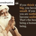 Payal Rohatgi Instagram - ❤️ #payalrohatgi Posted @withregram • @enlightenedmystics If you think you are big, you become small. If you know you are nothing, you become immense. That is the beauty of being human. -Sg ~~~~~~~~~~~~~~~~~~~~ #enlightenedmystics #Enlightenment #Sadhguru #IshaYoga #Motivation #Shiva #Adiyogi #InnerEngineering #Spirituality #Spiritual #Spiritualawakening #IshaFoundation #blissfulness #clarity #SadhguruQuotes #Love #joy #God #yoga