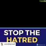 Payal Rohatgi Instagram - 🙏 Posted @withregram • @arvindkejriwal #StopTheHatred #payalrohatgi