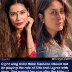 Payal Rohatgi Instagram – Kareena Kapoor एक तरह का resolution है Kapoor ख़ानदान में क्योंकि उन्होंने शादी के बाद भी काम किया और गर्भवती अवस्था में भी काम किया और बच्चे होने के बाद भी काम किया। Kapoor ख़ानदान में जिन अभिनेत्रियों ने shaadi करी थी उन्होंने shaadi के बाद फ़िल्म में काम करना छोड़ दिया था परन्तु Kareena Kapoor ने वो प्रथा को तोड़ा है इसलिए उसके लिए उन्हें दाद देनी चाहिए। 

परंतु मुझे उनकी ये बात पसंद नहीं आती कि किस प्रकार से hindustan जिन्होंने उसे इतना प्रचलित अभिनेत्री बनाया उस desh ke बहुसंख्यक dharm का प्रचार कम करती है और बाक़ी धर्मों का प्रचार ज़्यादा करती है।अपने बच्चे का नाम Taimur रखकर इस्लामिक राजा का प्रचार करना और दूसरी ओर अपनी किताब का नाम #Pregnancybible रखना जो ईसाई धर्म की धार्मिक किताब का नाम है। यह उनकी बात सही नहीं । #payalrohatgi