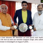 Payal Rohatgi Instagram - I have emailed Shri Parshottam Rupala ji who is Minister of State of Agriculture and Farmer Welfare my grievances after meeting Mr Vivek Bhatt (Additional Private Secretary) to him with @sangramsingh_wrestler at their office/residence in Gandhinagar in front of 2 witness. CCTV cameras should be outside house/office premises and on roads. Would request Shri Manohar Lal ji, Shri Anil Vij ji, and Shri Kaptan Singh Solanki ji to speak to Shri Purshottam Rupala ji to check my email atleast. I have to share these pictures to establish the fact that u know Sangram ji. Everyone needs to respect the chair that they occupy in today’s time. Even the people who are in uniform. As a law abiding Indian citizen all I ask is NO gunda gardi and impartial investigation into all matters in @bjp4india ruled Gujarat. @bjp4gujarat being a NON-GUJARATI I am in Minority in Gujarat but still I am an Indian citizen which is above all - Payal Rohatgi #payalrohatgi #sangramsingh