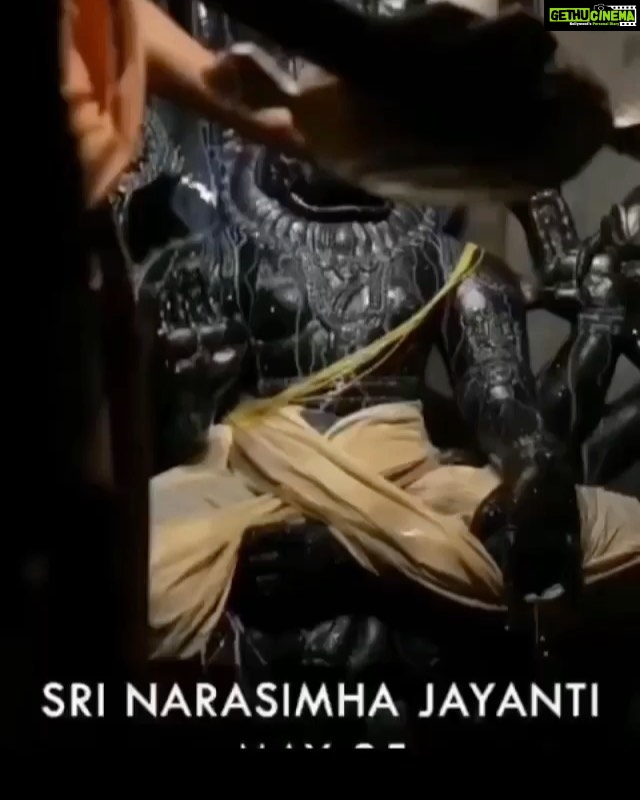 Payal Rohatgi Instagram - #Repost @bhagavadgitachanting with @make_repost ・・・ After Hiraṇyakaśipu was killed, the Lord Nṛsiṁhadeva continued to be very angry, and the demigods, headed by Lord Brahmā, could not pacify Him. Even mother Lakṣmī, the goddess of fortune, the constant companion of Nārāyaṇa, could not dare come before Lord Nṛsiṁhadeva. Then Lord Brahmā asked Prahlāda Mahārāja to go forward and pacify the Lord’s anger. Prahlāda Mahārāja, being confident of the affection of his master, Lord Nṛsiṁhadeva, was not afraid at all. He very gravely appeared before the Lord’s lotus feet and offered Him respectful obeisances. Lord Nṛsiṁhadeva, being very much affectionate toward Prahlāda Mahārāja, put His hand on Prahlāda’s head, and because of being personally touched by the Lord, Prahlāda Mahārāja immediately achieved brahma-jñāna, spiritual knowledge. Thus he offered his prayers to the Lord in full spiritual knowledge and full devotional ecstasy. The instructions given by Prahlāda Mahārāja in the form of his prayers are as follows. Prahlāda said, “I am not proud of being able to offer prayers to the Supreme Personality of Godhead. I simply take shelter of the mercy of the Lord, for without devotion one cannot appease Him. One cannot please the Supreme Personality of Godhead simply by dint of high parentage or great opulence, learning, austerity, penance or mystic power. Indeed, these are never pleasing to the Supreme Lord, for nothing can please Him but pure devotional service. Even if a nondevotee is a brāhmaṇa qualified with the twelve brahminical symptoms, he cannot be very dear to the Lord, whereas if a person born in a family of dog-eaters is a devotee, the Lord can accept his prayers. The Lord does not need anyone’s prayers, but if a devotee offers his prayers to the Lord, the devotee benefits greatly. Ignorant persons born in low families, therefore, can sincerely offer heartfelt prayers to the Lord, and the Lord will accept them. As soon as one offers his prayers to the Lord, he is immediately situated on the Brahman platform. #payalrohatgi