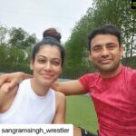 Payal Rohatgi Instagram - #Repost @sangramsingh_wrestler with @make_repost ・・・ This generation isn’t built on loyalty, it’s built on attention 🙏 #sangramsingh #payalrohatgi
