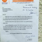 Payal Rohatgi Instagram - This letter was given to us today around 11.30 am. Please collect our reply🙏 #sundarvanepitome #byelaws #payalrohatgi